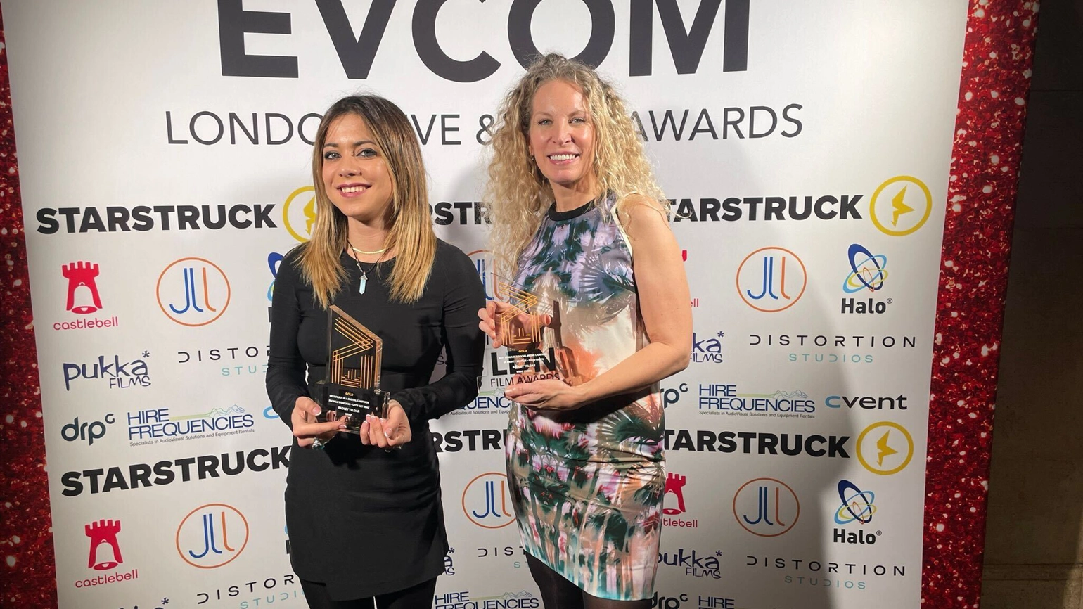 Radley Yeldar team at the EVCOM Film Awards