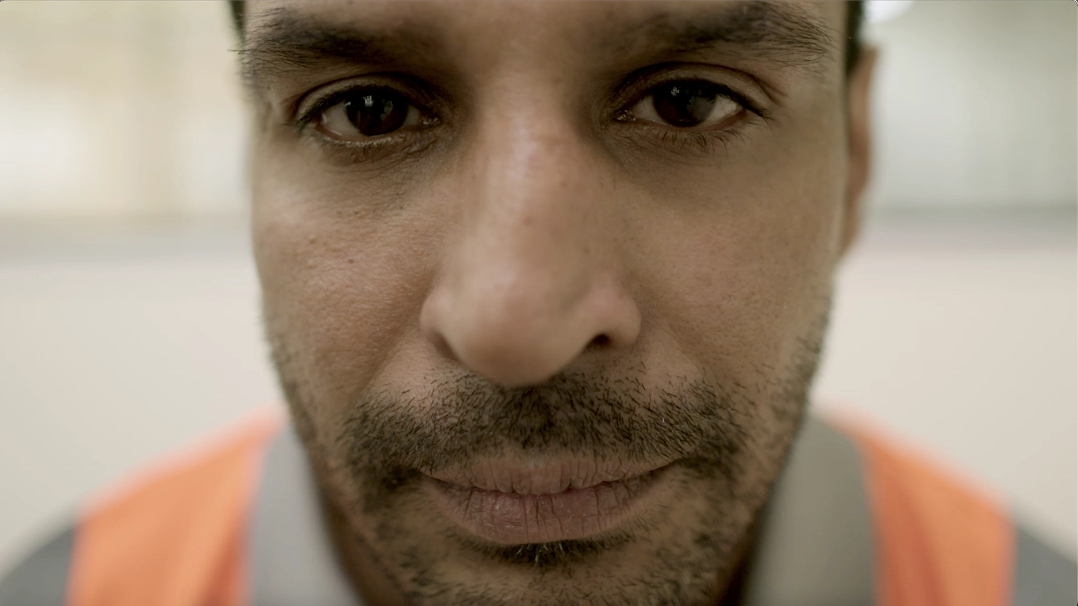 Photograph of MRF worker