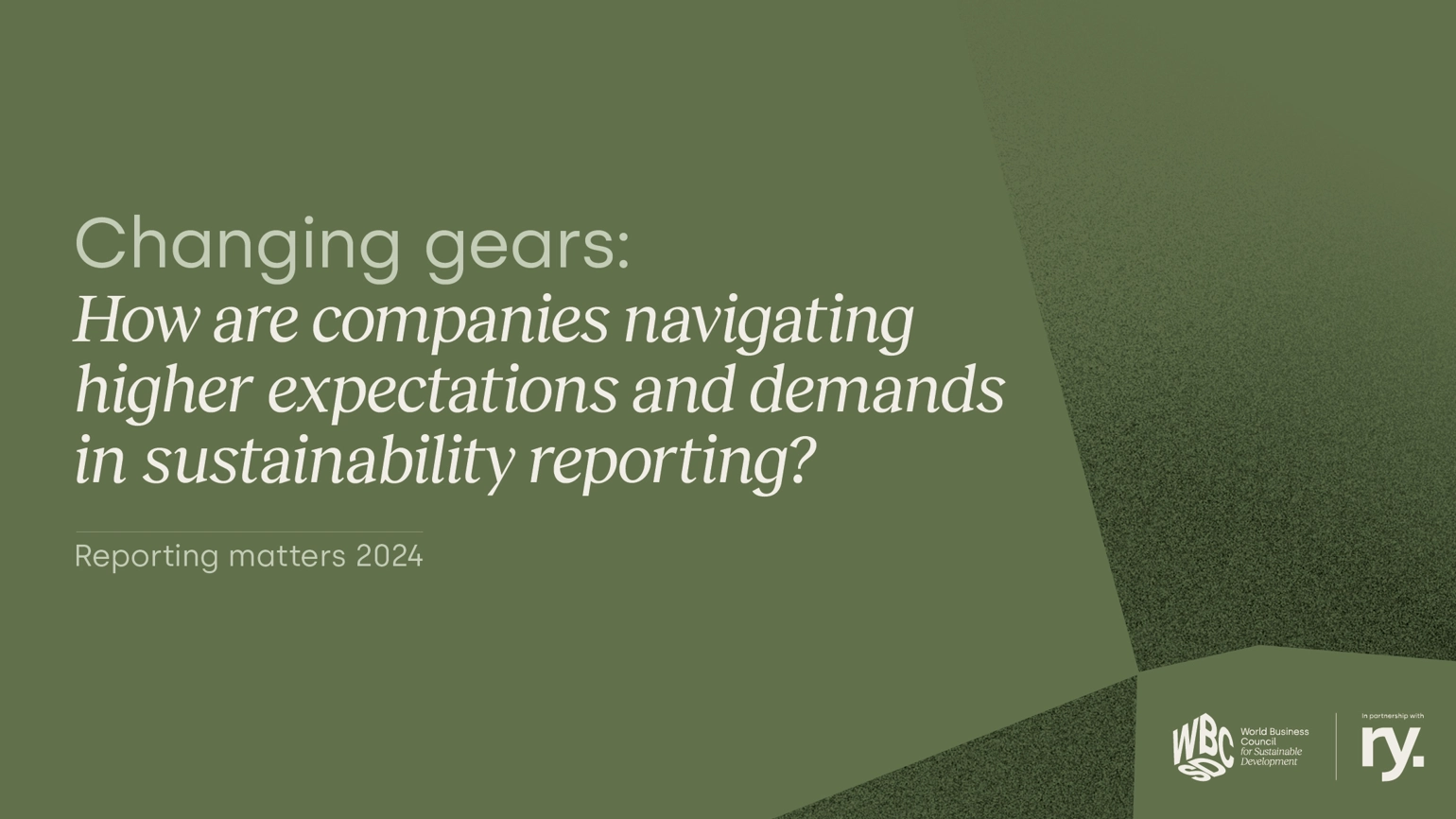 WBCSD Front Cover
