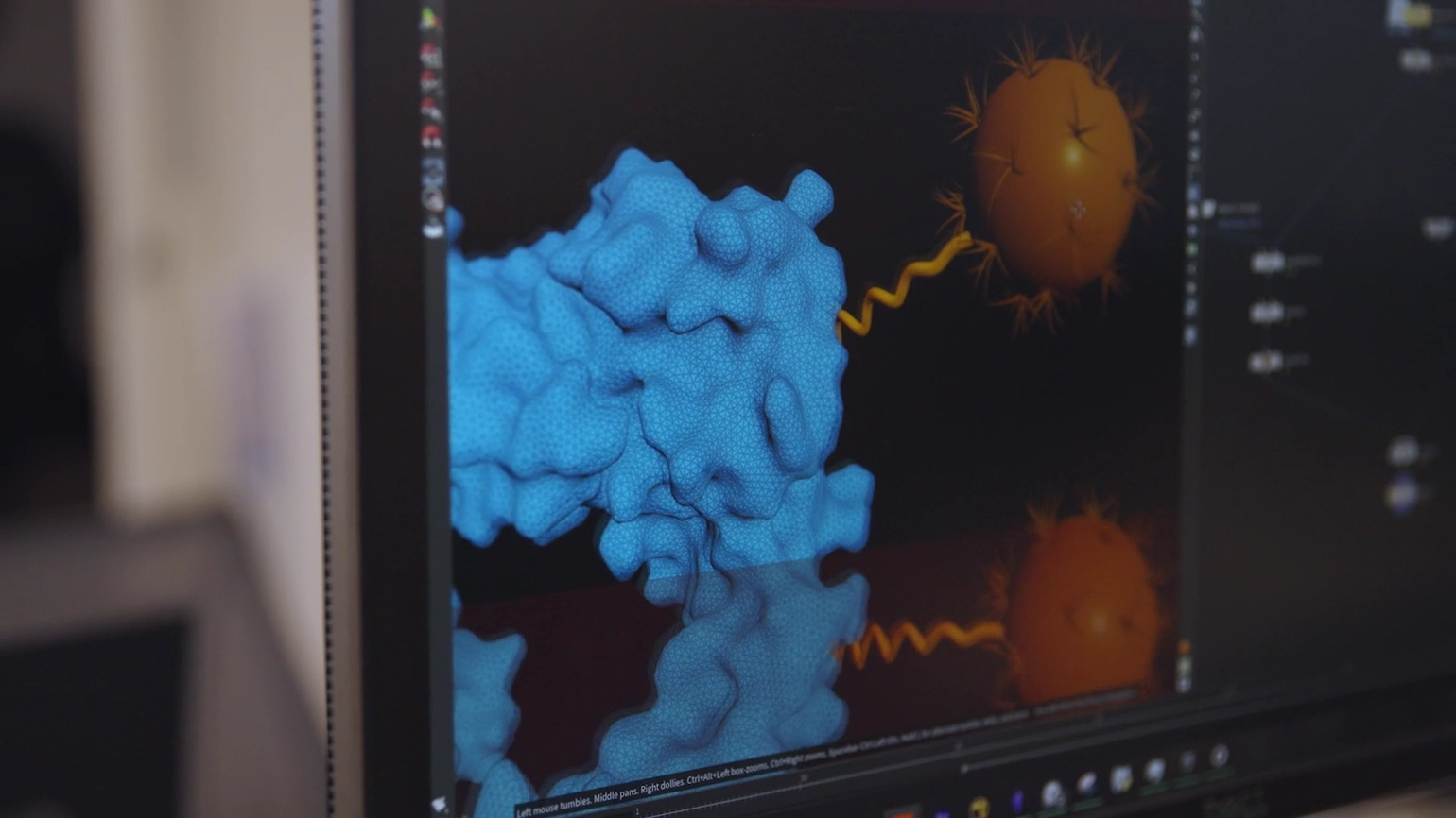 process of creating GSK scientific imagery