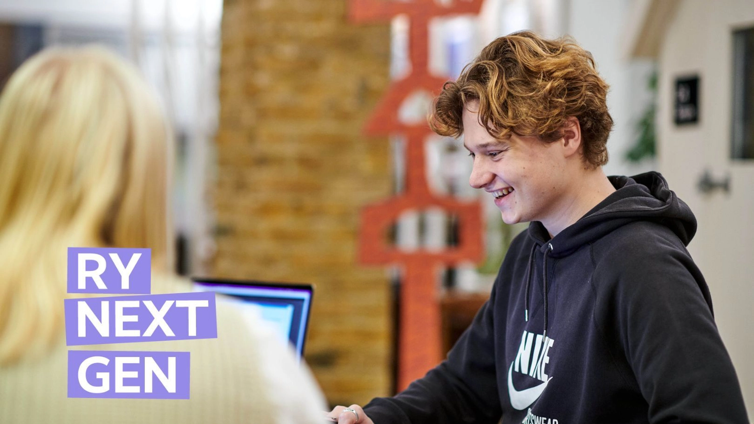Photo of Benedict Wood at RY office in London