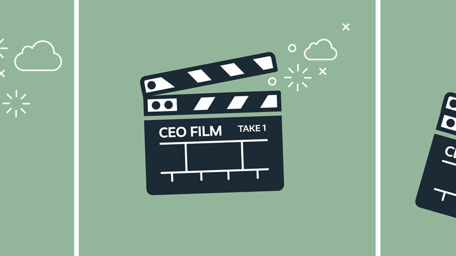 Clapperboard icon